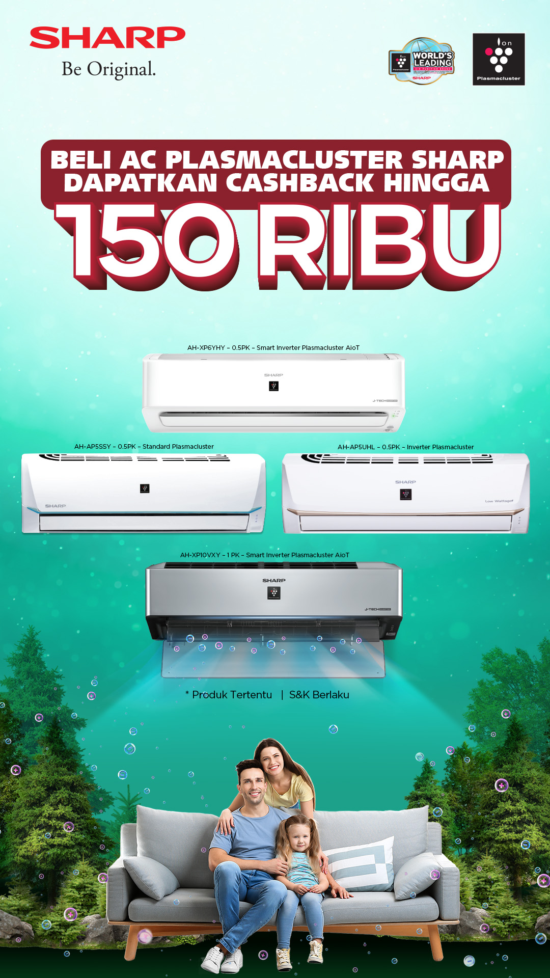 Promo AC Plasmacluster SHARP Indonesia